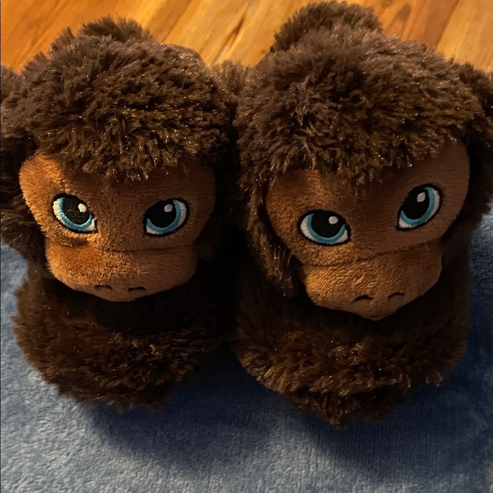 Build A Bear Monkey Slippers
